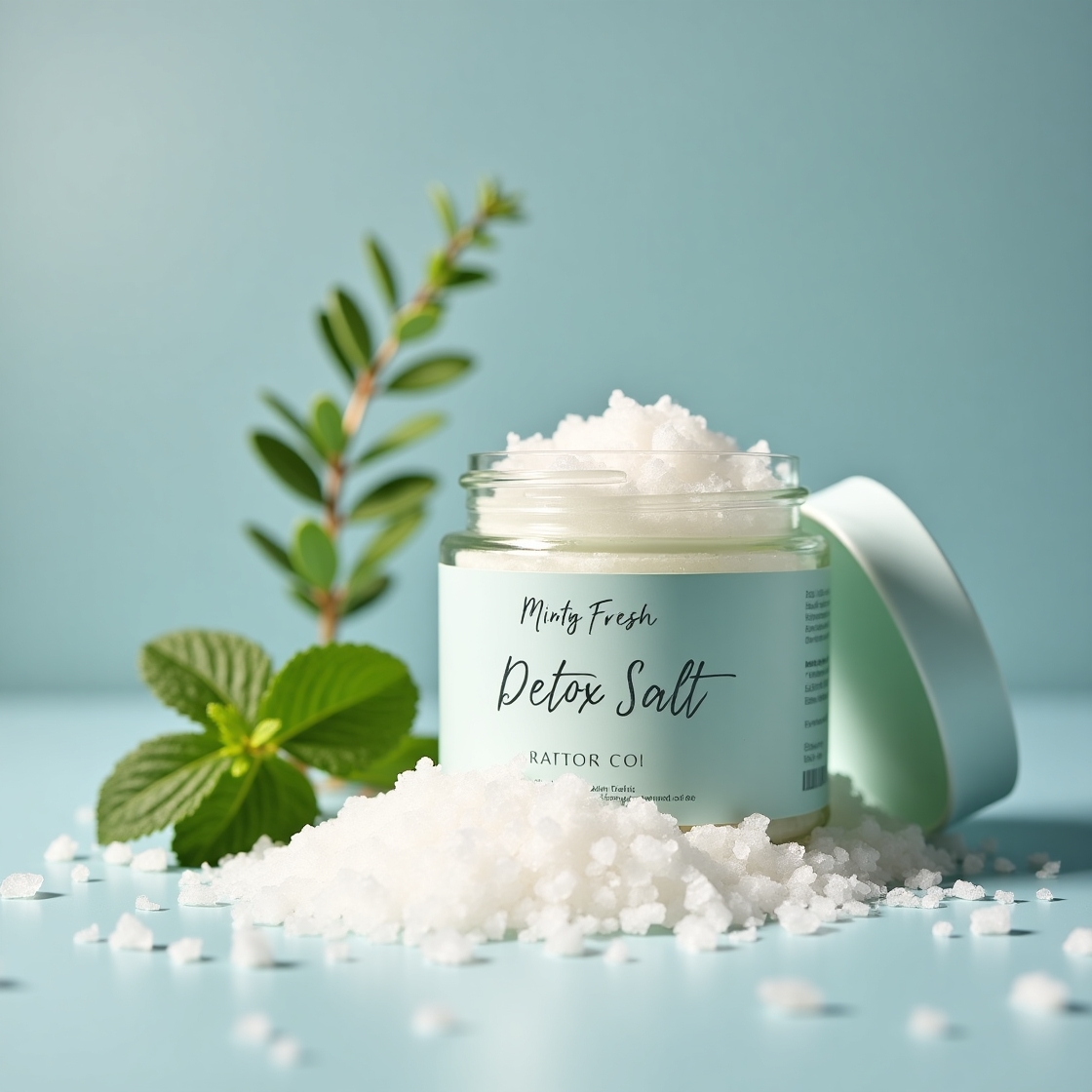 Minty Fresh Detox Salt