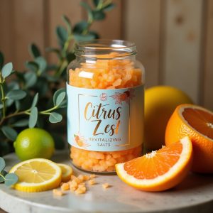Citrus Zest Revitalizing Salts